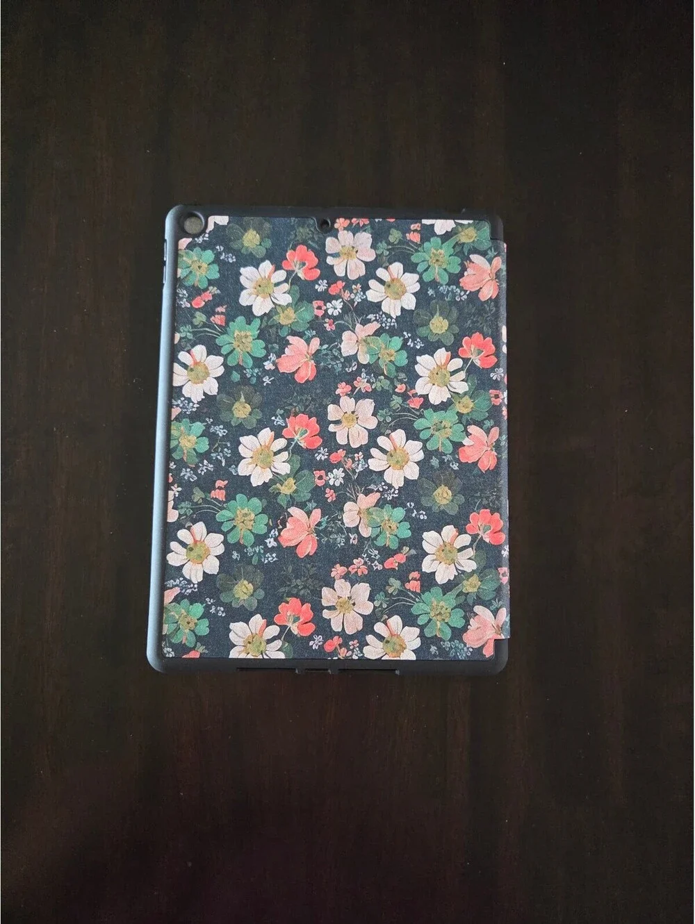 SOKE Floral Pattern Tablet Cover Case with Composition Book Design